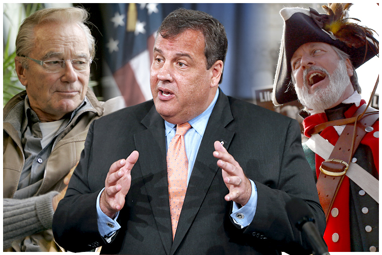 Tom Perkins, Chris Christie, William Temple (AP/Ben Margot/Rich Schultz/Reuters/Jason Reed)