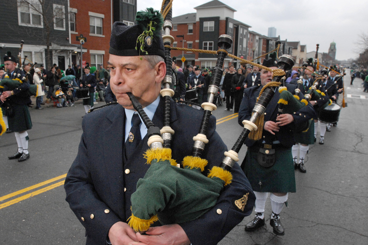 The St. Patrick's Day Parade in South Boston. (AP/Josh Reynolds)