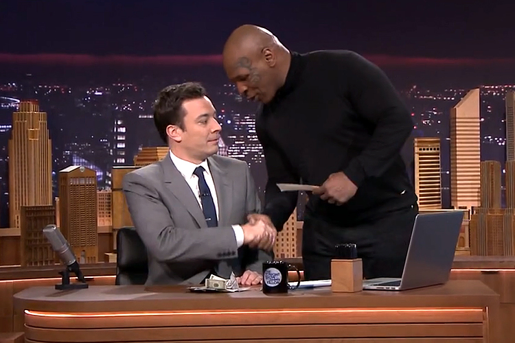 Jimmy Fallon, Mike Tyson (NBC)