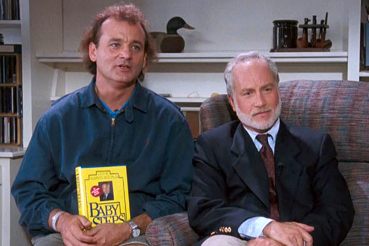Bill Murray and Richard Dreyfuss in "What About Bob?"