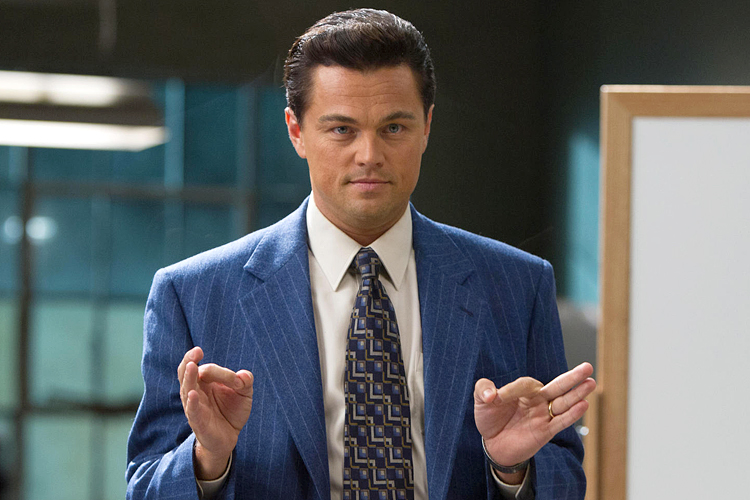 Leonardo DiCaprio in "The Wolf of Wall Street"
