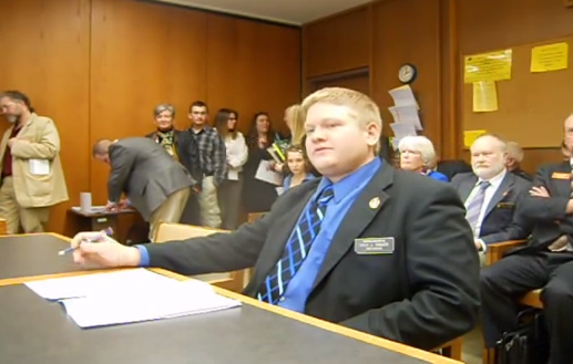 New Hampshire Rep. Kyle Tasker (YouTube)