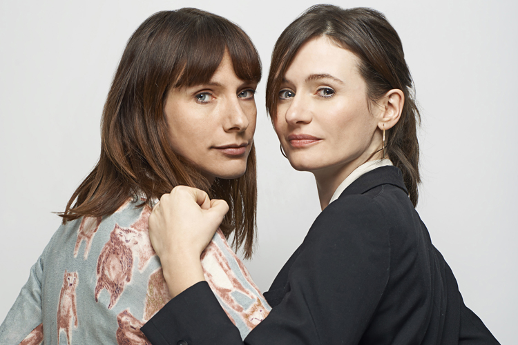 Dolly Wells, Emily Mortimer, of "Doll & Em" (HBO)