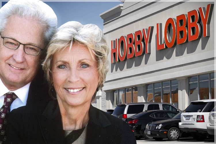 David and Barbara Green, co-founders of Hobby Lobby Stores Inc. (AP/Hobby Lobby/Tony Gutierrez)