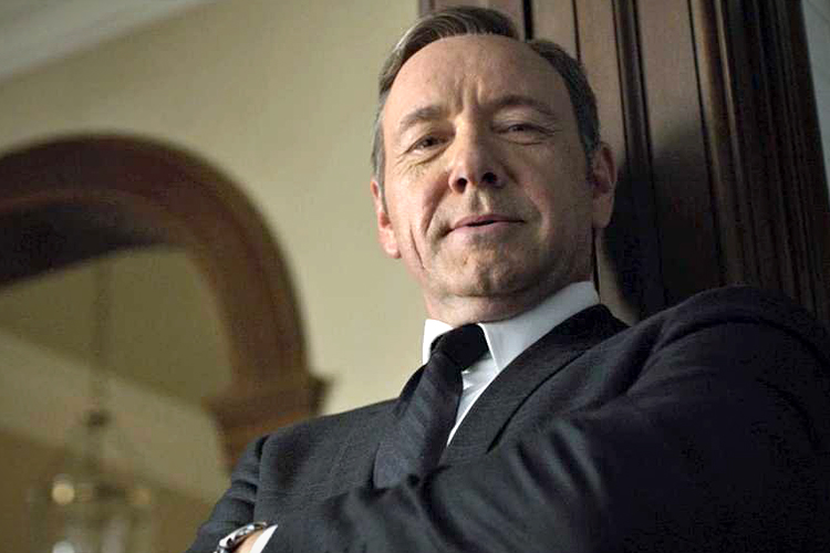 Kevin Spacey as Frank Underwood in "House of Cards" (Netflix)