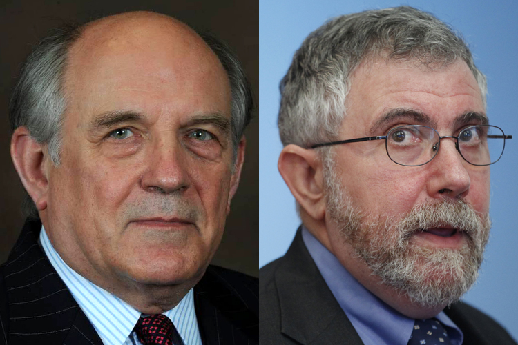 Charles Murray, Paul Krugman (Random House/Peter Holden/Reuters/Brendan McDermid)