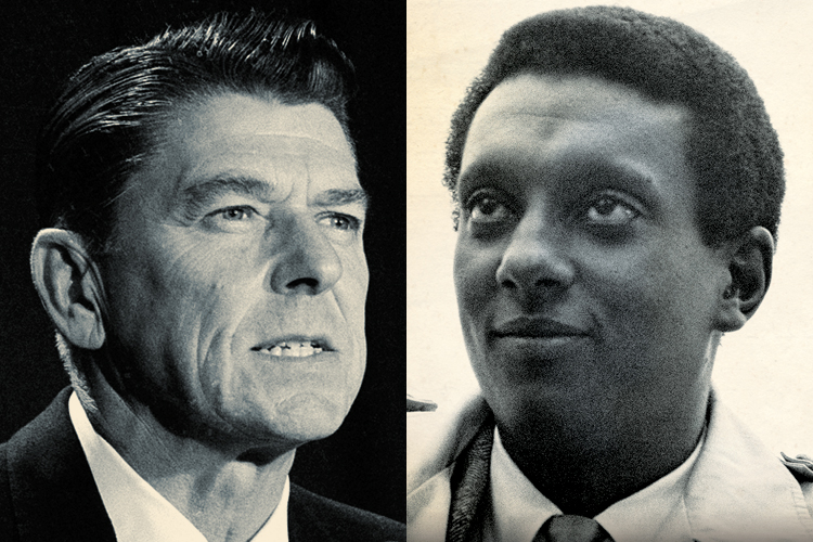 Ronald Reagan, Stokely Carmichael (AP/Basic Civitas Books)