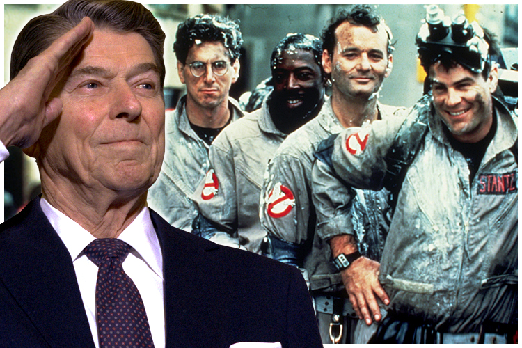 Ronald Reagan, ghostbusters (AP)