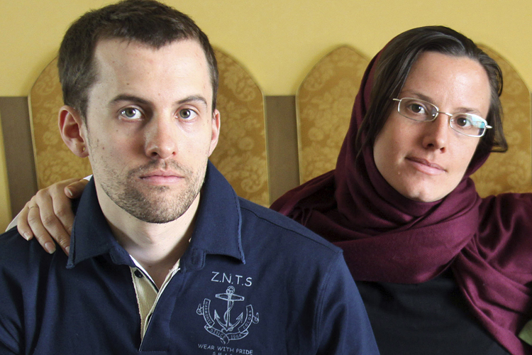 Shane Bauer, Sarah Shourd (AP)