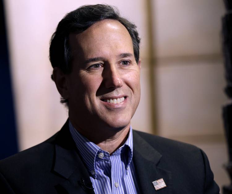 Former Pennsylvania Sen. Rick Santorum (AP Photo/Seth Wenig)