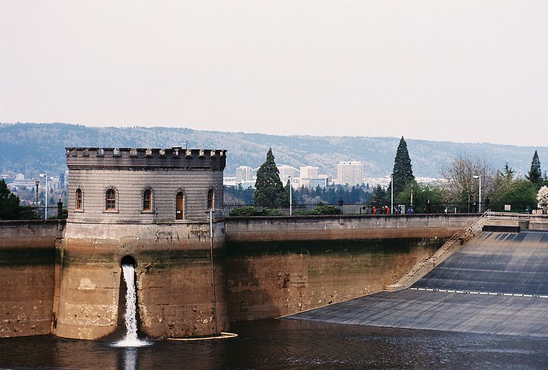 Portland City Resevoir (Wikimedia Commons)