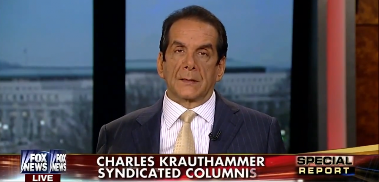 Charles Krauthammer (Screen shot, Fox News)