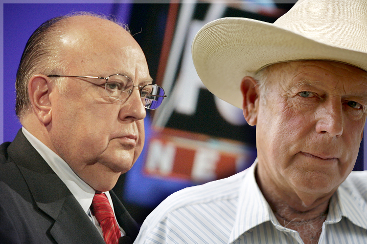 Roger Ailes, Cliven Bundy (Reuters/Fred Prouser/Jim Urquhart/photo collage by Salon)