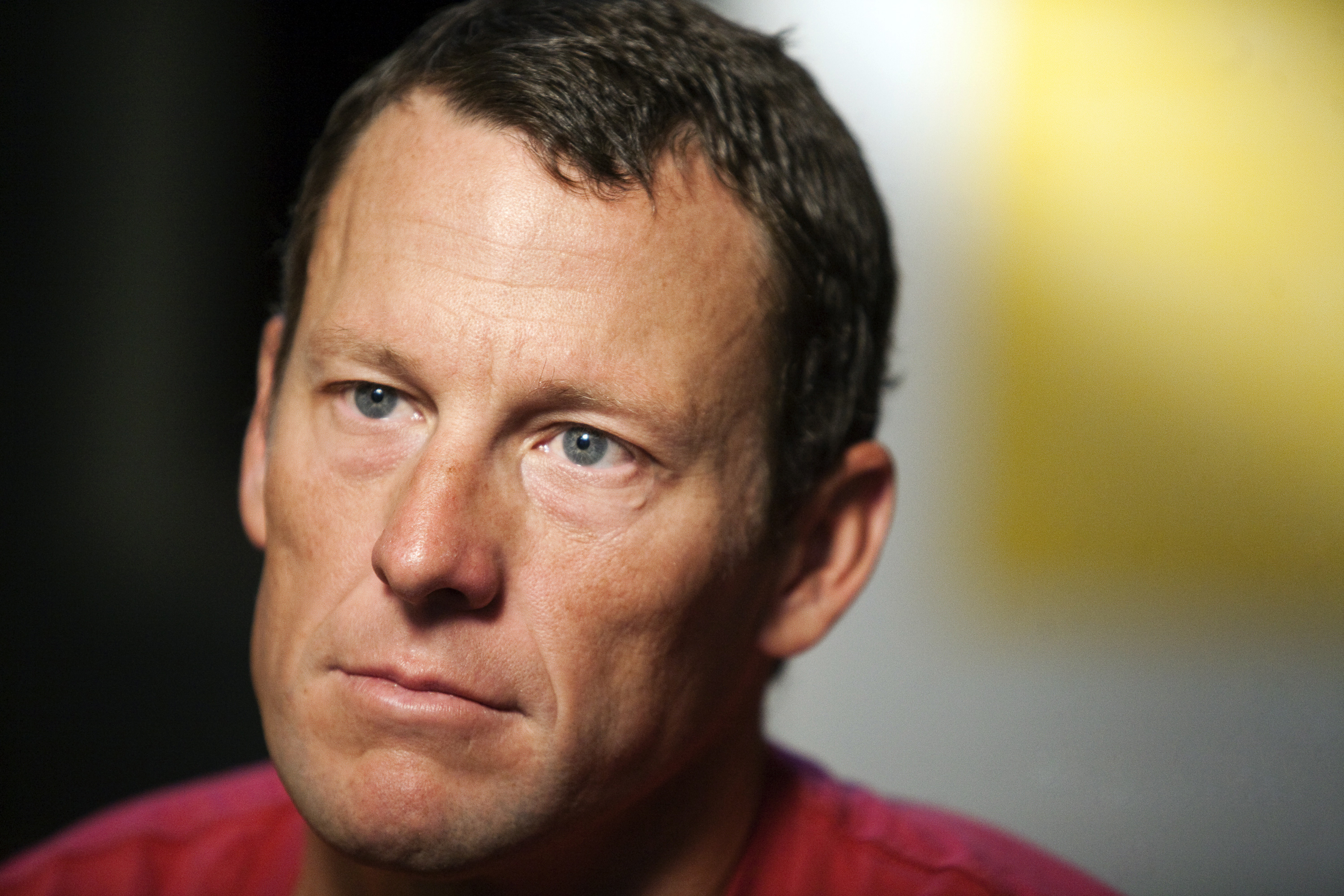 FILE - In this Feb. 15, 2011, file photo, Lance Armstrong pauses during an interview in Austin, Texas. Armstrong has given sworn testimony naming several people he says knew about his performance-enhancing drug use.  (AP Photo/Thao Nguyen, File) (AP)