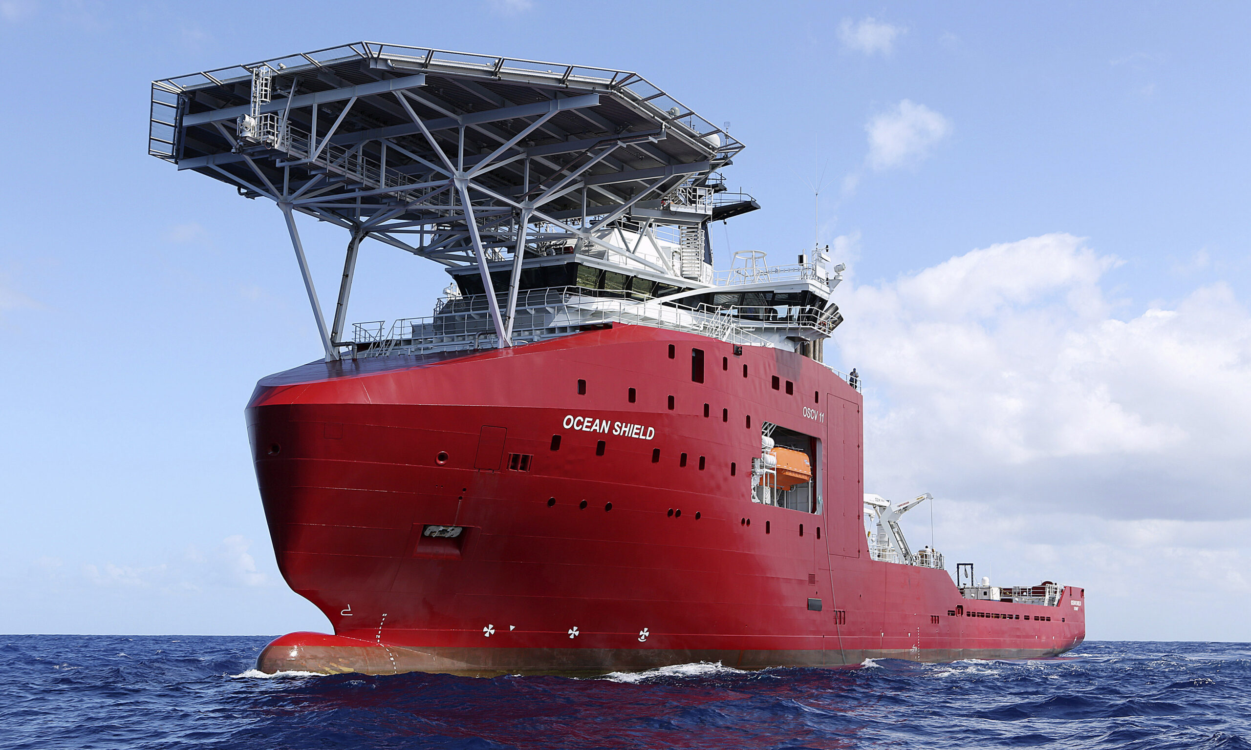 In this April 4, 2014, photo provided by the Australian Defence Force, the Australian Defence vessel Ocean Shield tows a pinger locator in the first search for the missing flight data recorder and cockpit voice recorder in the southern Indian Ocean. Ocean Shield, which is carrying high-tech sound detectors from the U.S. Navy, was investigating a sound it picked up. (AP Photo/ADF, LEUT Kelly Lunt, HO) EDITORIAL USE ONLY (Leut Kelly Lunt)