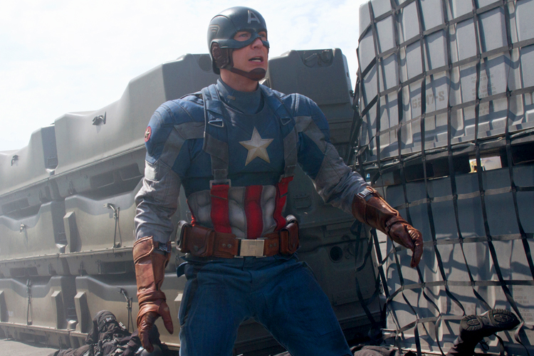 "Marvel's Captain America: The Winter Soldier"

Captain America/Steve Rogers (Chris Evans)

Ph: Zade Rosenthal

Â© 2014 Marvel.  All Rights Reserved.