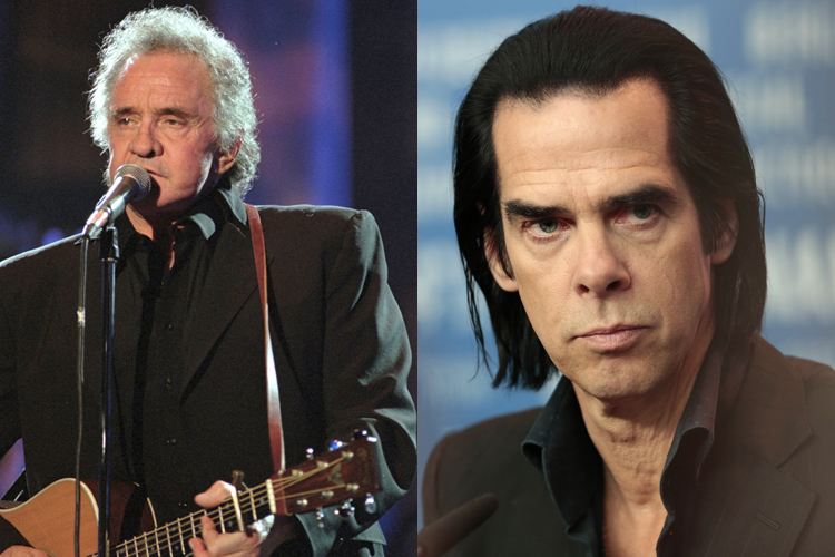 Johnny Cash, Nick Cave (AP/Mark Duncan/Markus Schreiber)