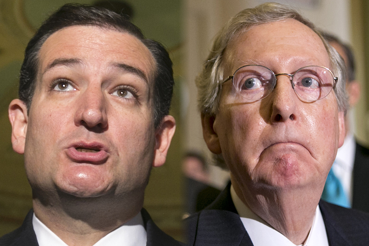 Ted Cruz, Mitch McConnell (AP/J. Scott Applewhite)