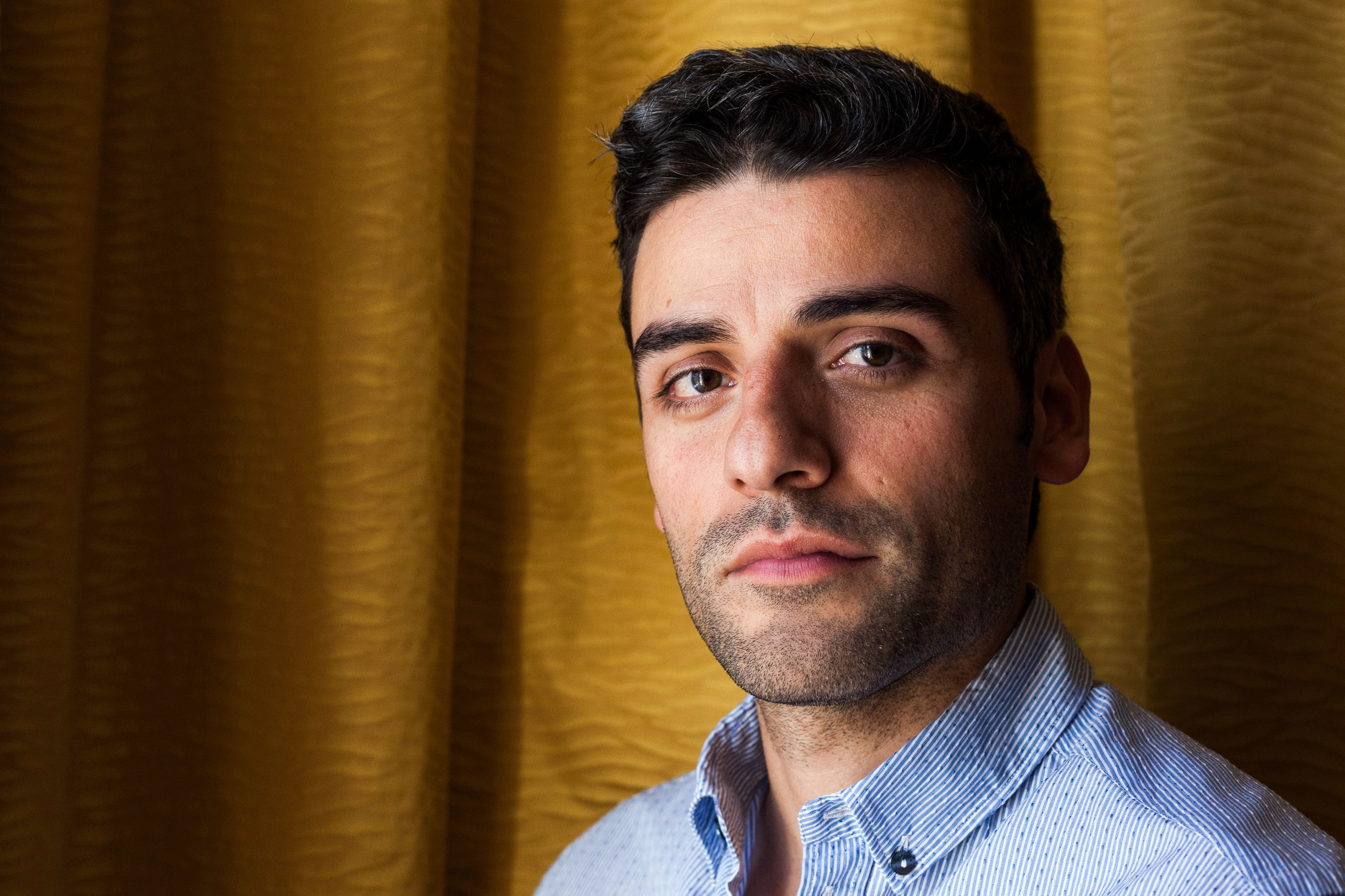 FILE - In this May 20, 2013 file photo, actor Oscar Isaac poses for portraits at the 66th international film festival, in Cannes, southern France. The cast of Star Wars: Episode VII was announced Tuesday, Aril 29, 2014, on the official Star Wars website by Lucasfilm. Actors Adam Driver, Max von Sydow, John Boyega, Daisy Ridley, Domhnall Gleeson and Isaac will be joining the cast. (AP Photo/Laurent Emmanuel, File) (AP)