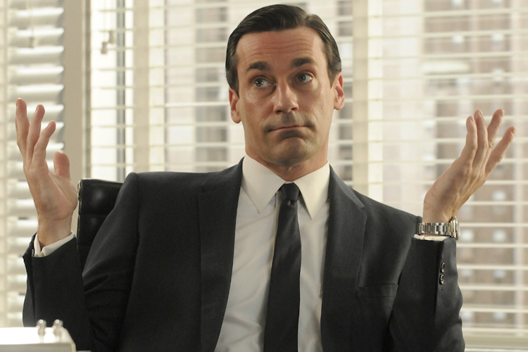 Don Draper (Jon Hamm), "Mad Men," Season 4, Episode 13. Photo Credit: Michael Yarish/AMC (Michael Yarish / Amc)