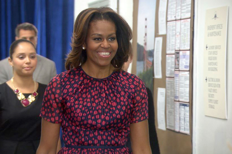 Michelle Obama on "Parks and Recreation" (NBC)
