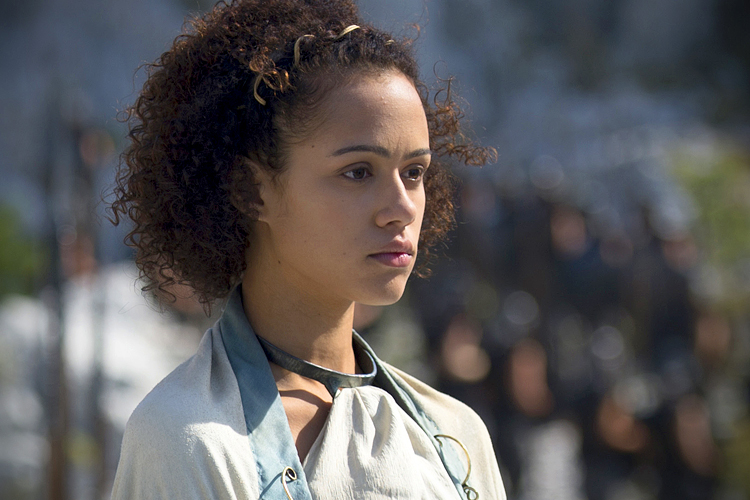 Nathalie Emmanuel in "Game of Thrones" (HBO/Macall B. Polay)