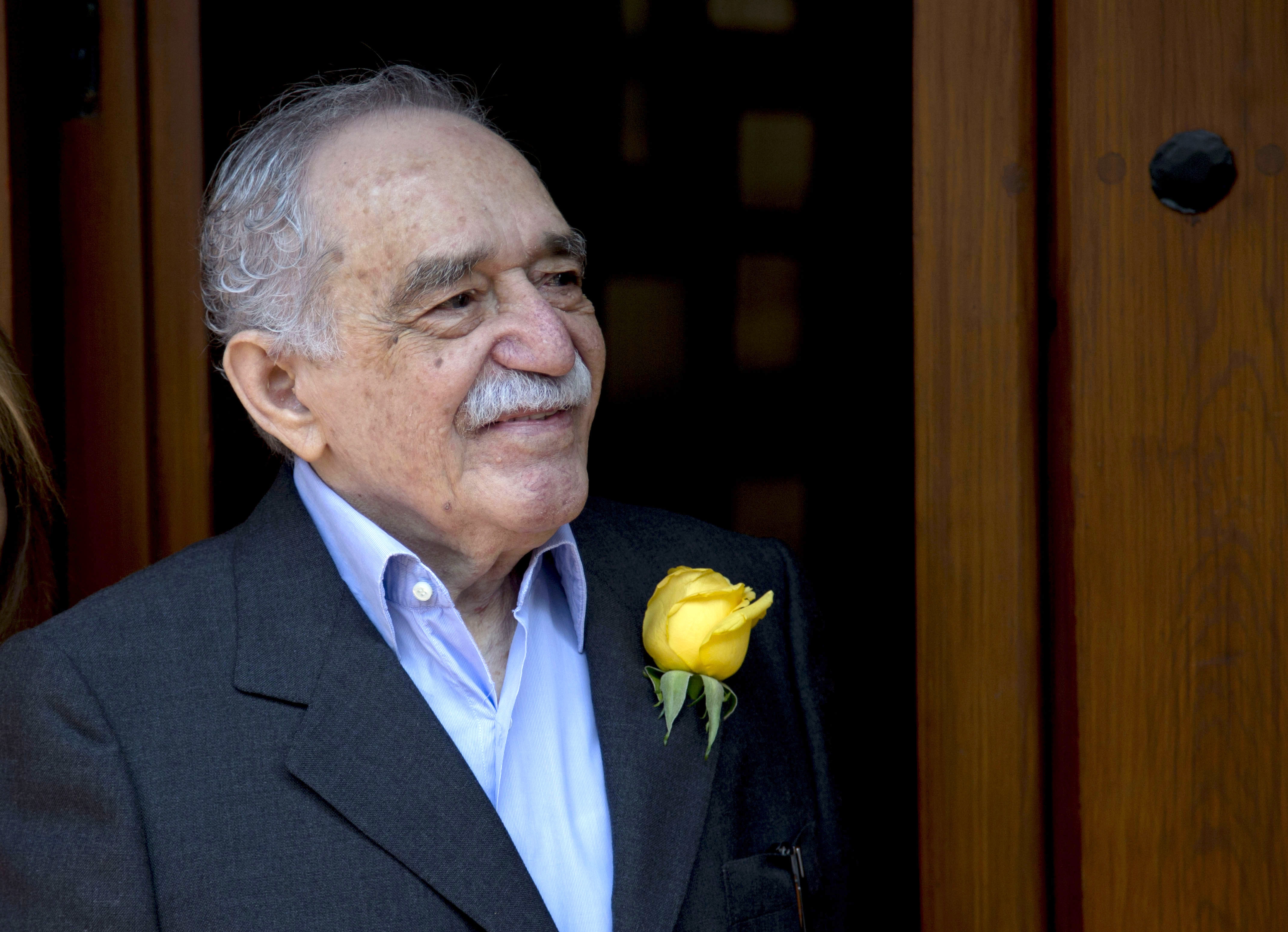 Colombian Nobel Literature laureate Gabriel Garcia Marquez (AP/Eduardo Verdugo)