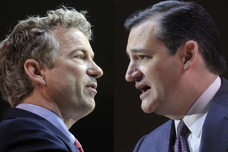 Rand Paul, Ted Cruz (AP/Susan Walsh/Photo montage by Salon)