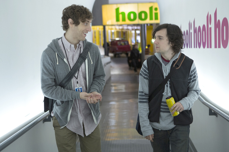 Thomas Middleditch and Josh Brener in "Silicon Valley" (HBO/Jaimie Trueblood)