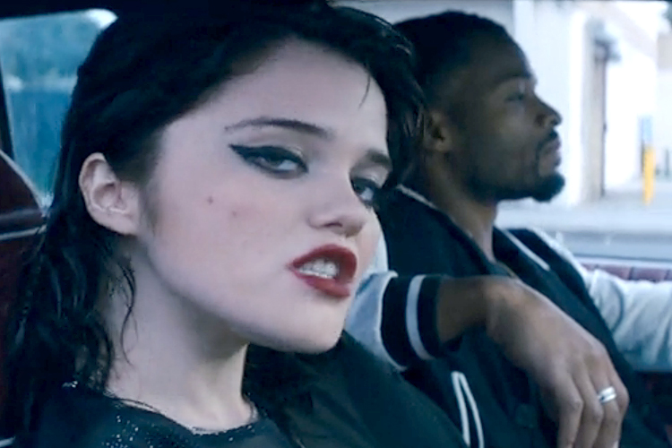 A still from Sky Ferreira's "I Blame Myself" video