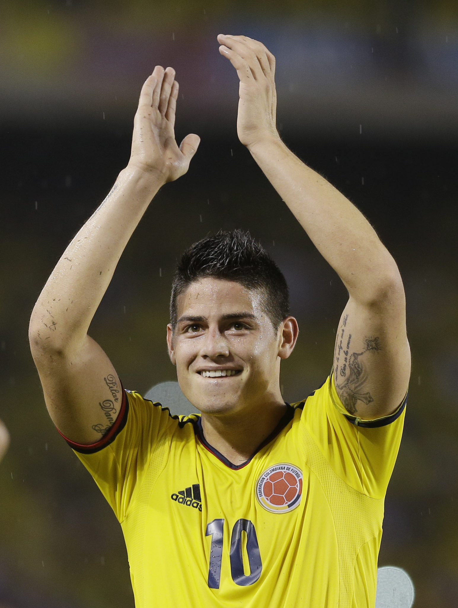 Colombia's James Rodriguez (AP/Ricardo Mazalan)