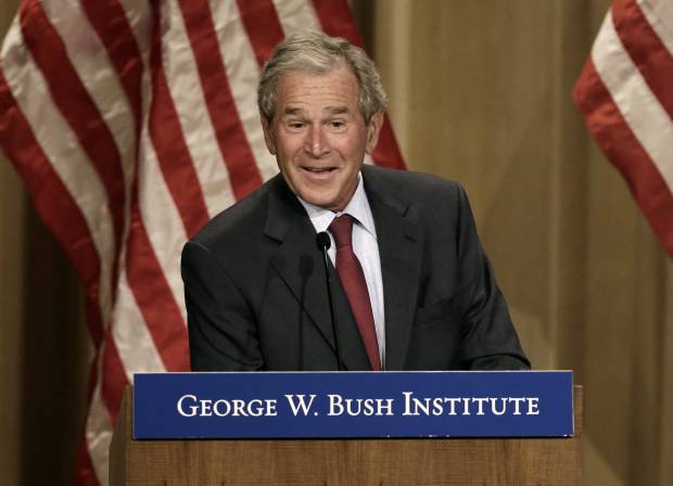 President George W. Bush (AP Photo/LM Otero)
