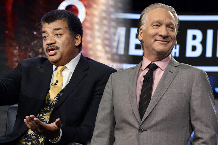 Neil deGrasse Tyson, Bill Maher (Reuters/Kevork Djansezian/AP/Janet Van Ham/Salon)