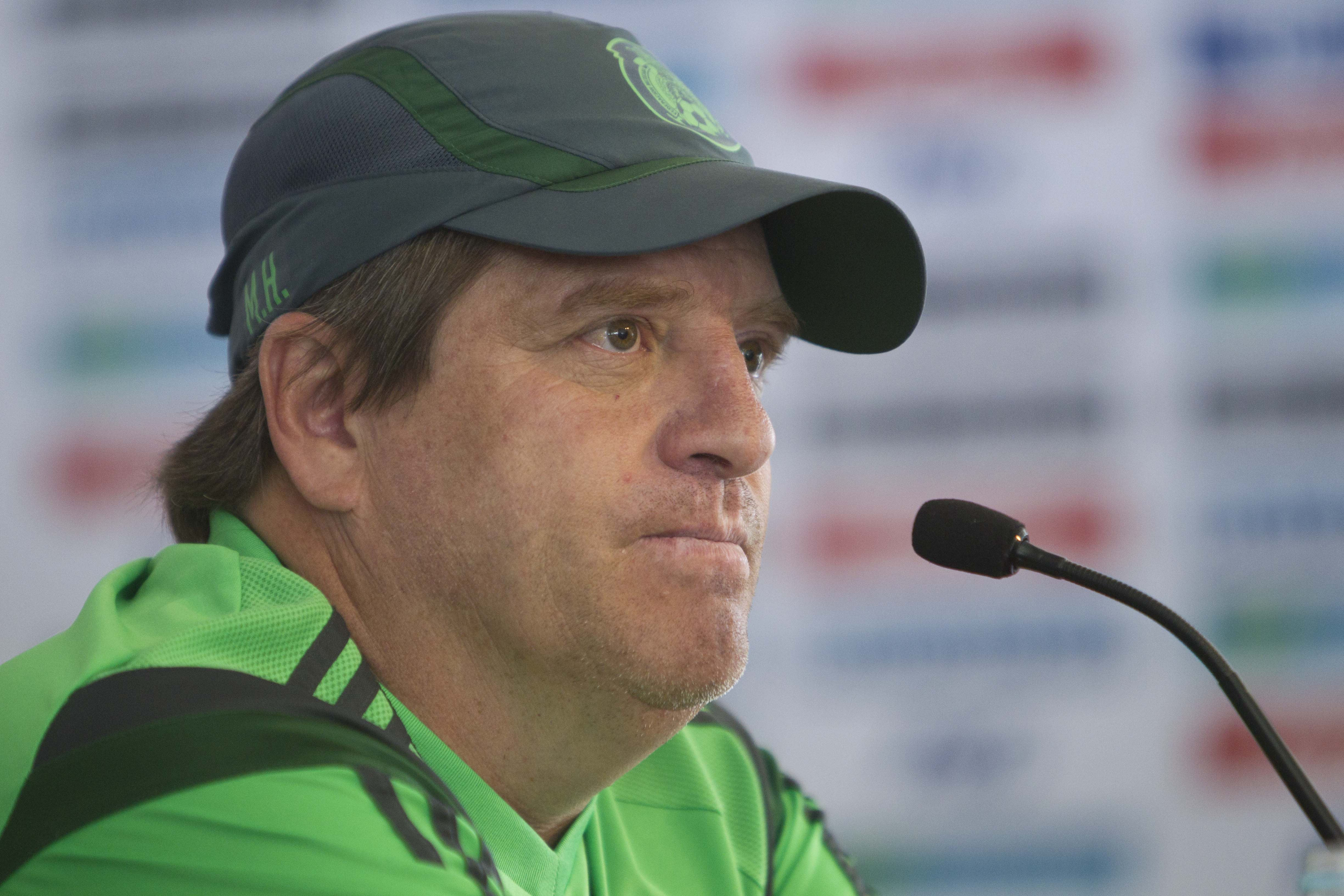 Mexico coach Miguel Herrera (AP/Christian Palma)
