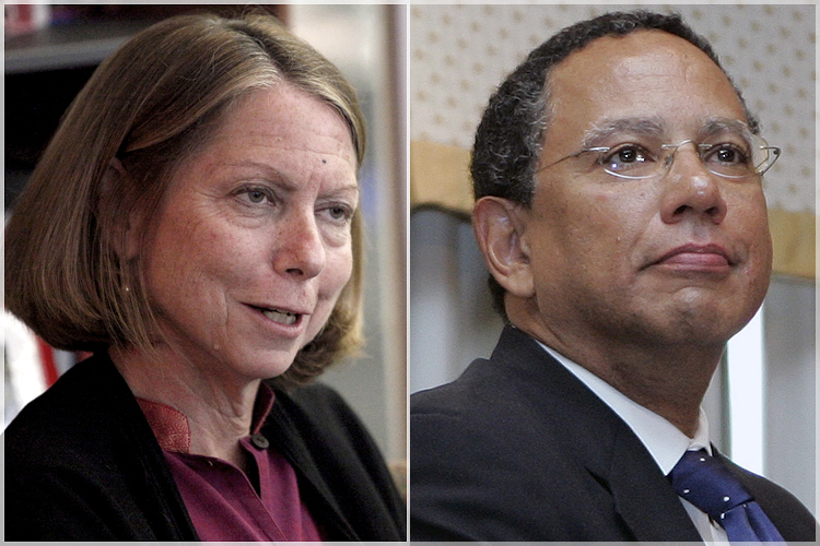 Jill Abramson, Dean Baquet (Reuters/Kena Betancur/AP/Bill Haber)