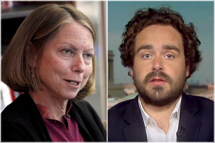 Jill Abramson, Dylan Byers (Reuters/Kena Betancur/CNN)