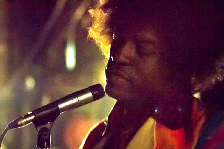 Andre Benjamin as Jimi Hendrix in "All Is By My Side" (Toronto International Film Festival)
