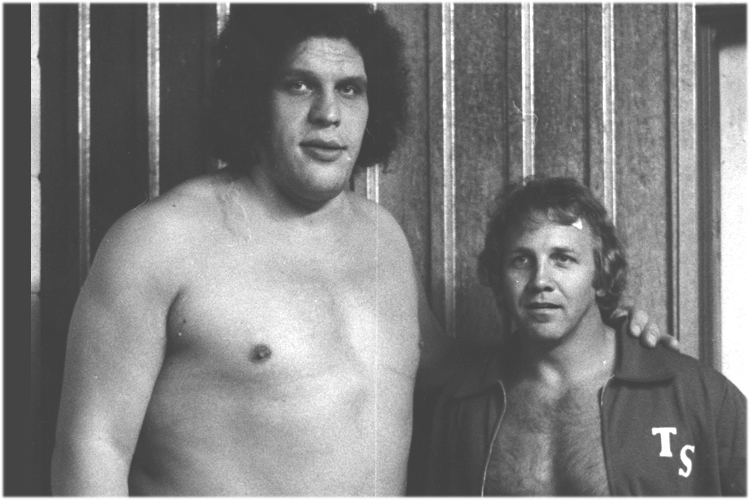 Andre the Giant, Tommy Seigler (Wikimedia/Brandon Seigler)
