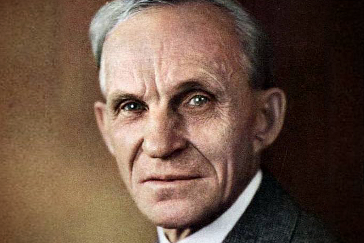 Henry Ford (Wikimedia/Jeffrey White Studios)