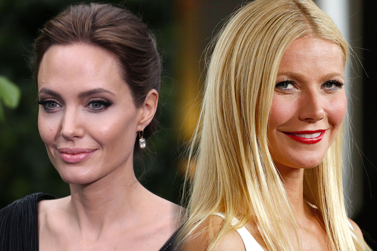 Angelina Jolie, Gwyneth Paltrow (AP/Joel Ryan/Reuters/Mario Anzuoni)