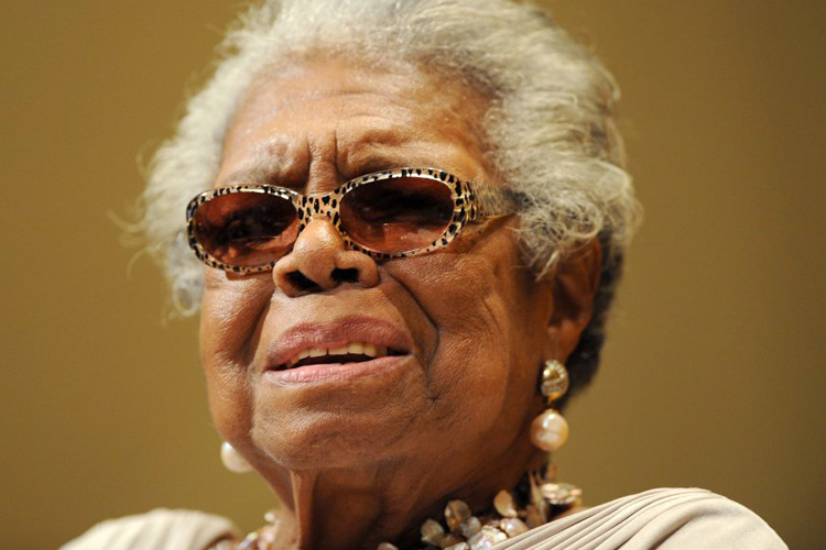 Maya Angelou (AP/Jeff Daly)
