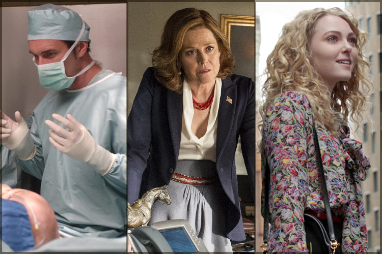 "Nip/Tuck," "Political Animals," "The Carrie Diaries"