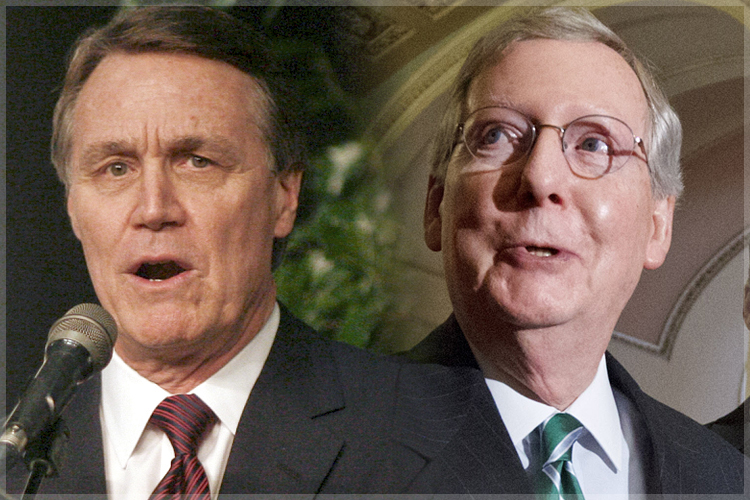 David Perdue, Mitch McConnell (AP/Phil Sears/J. Scott Applewhite)