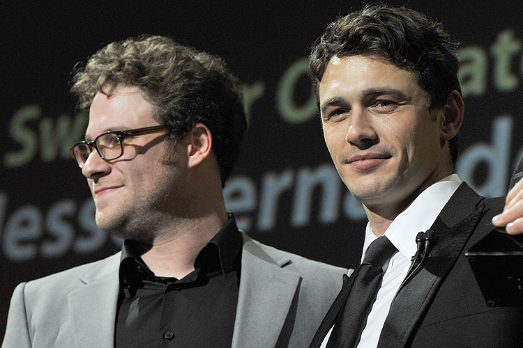 Seth Rogen, James Franco (AP/Phil Klein)