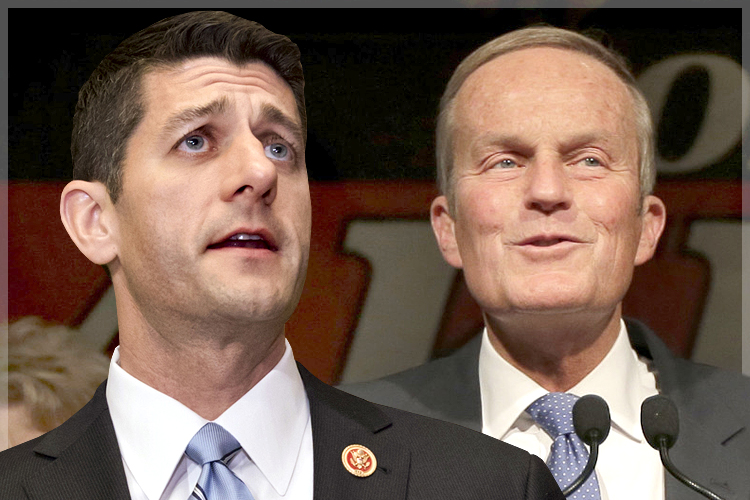 Paul Ryan, Todd Akin (AP/J. Scott Applewhite/Charlie Riedel/Photo collage by Salon)