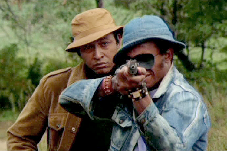 A still from the movie "The Spook Who Sat By the Door"