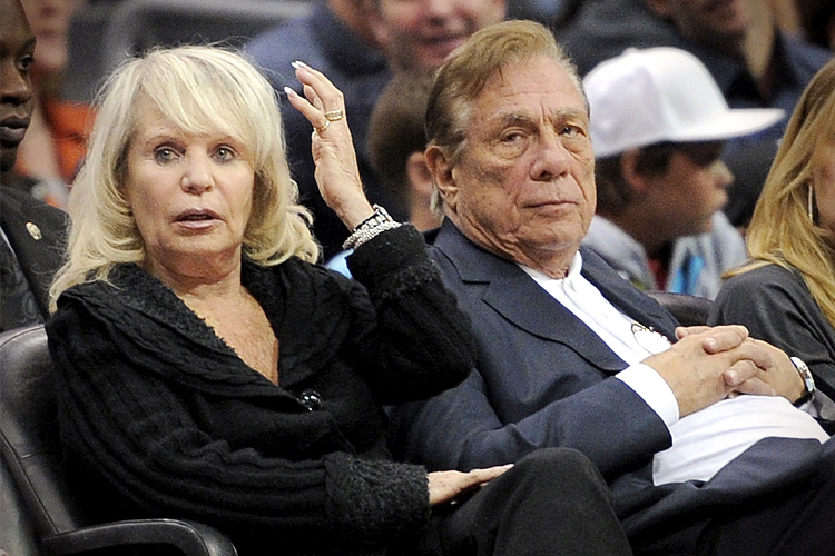 Rochelle and Donald Sterling (AP/Mark J. Terrill)