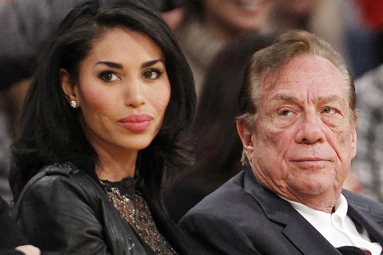 V. Stiviano, Donald Sterling (AP/Danny Moloshok)