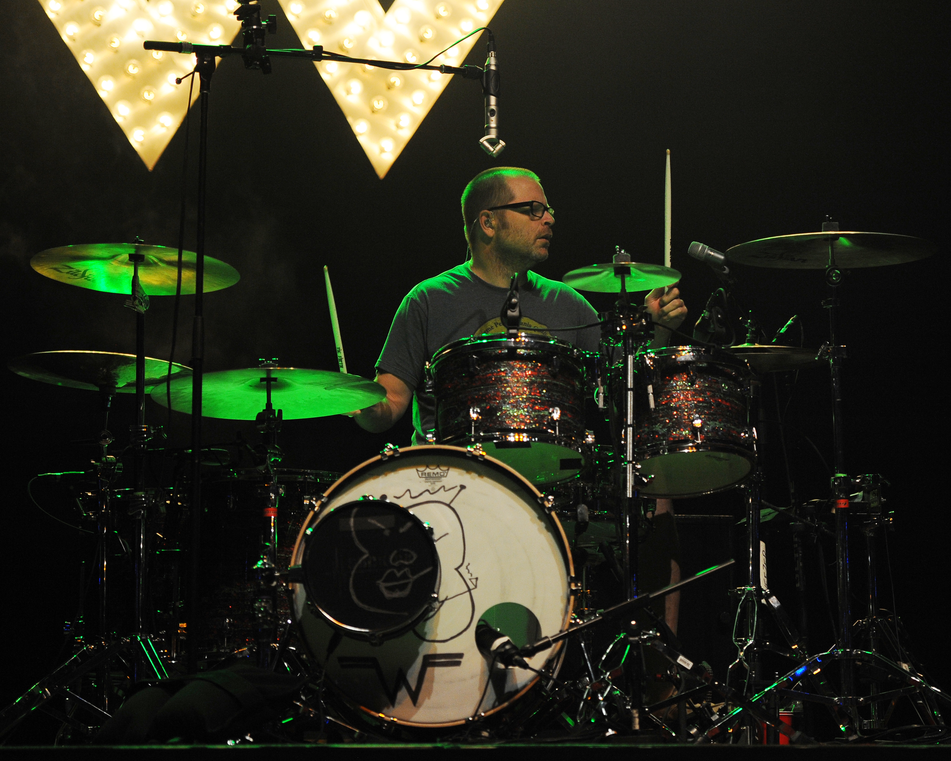 Patrick Wilson of Weezer (Jeff Daly/invision/ap)