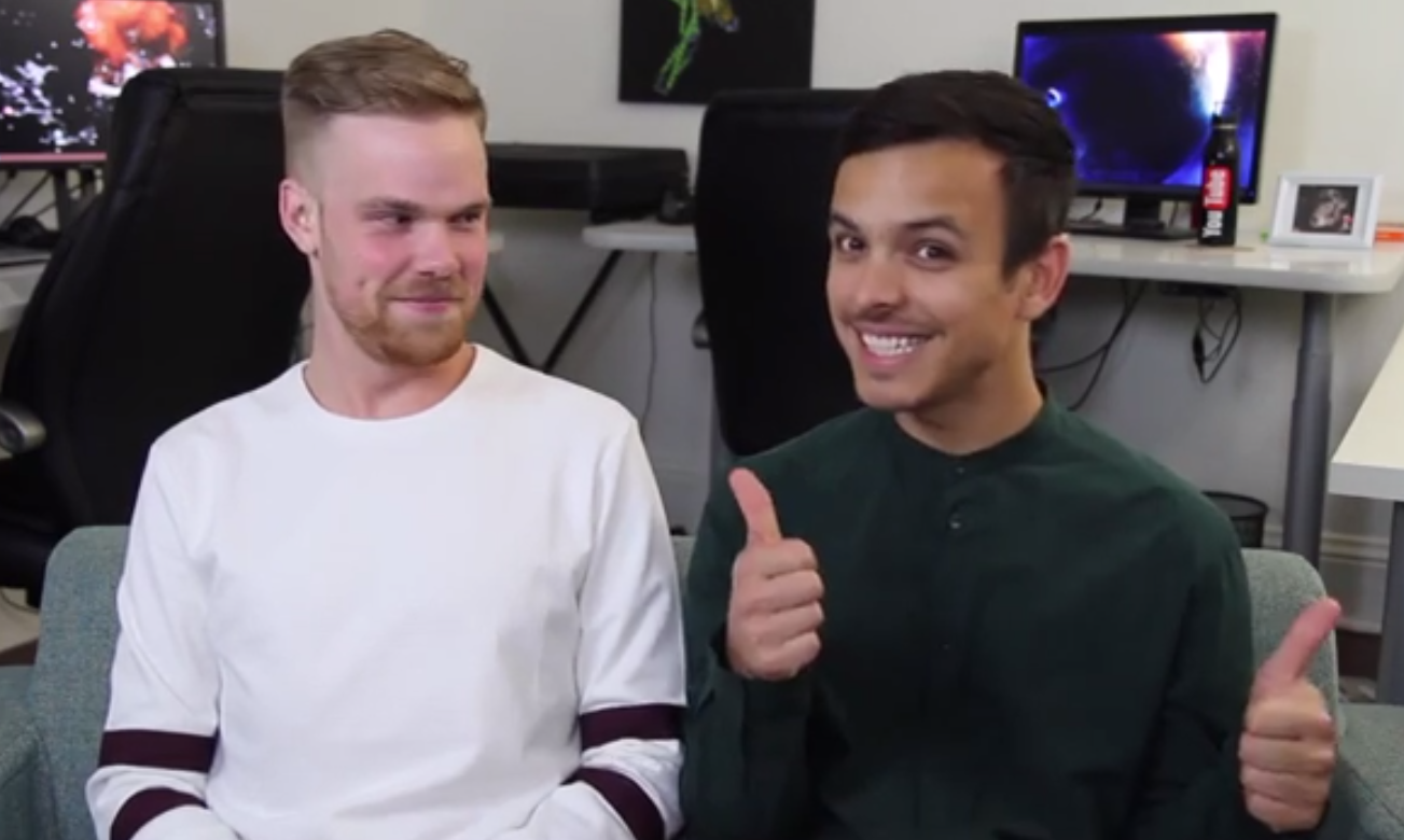 Greg and Mitch from AsapSCIENCE and AsapTHOUGHT (screenshot)